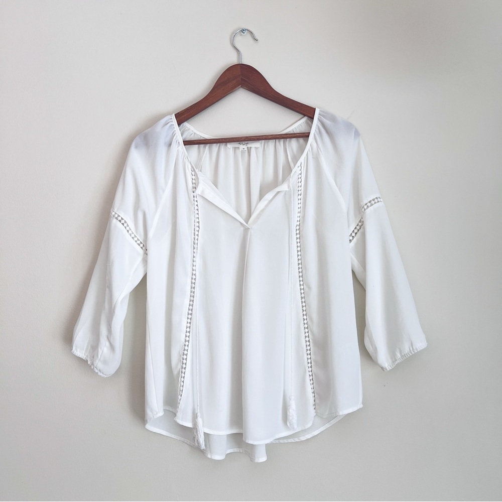 Elegant White Women's Top